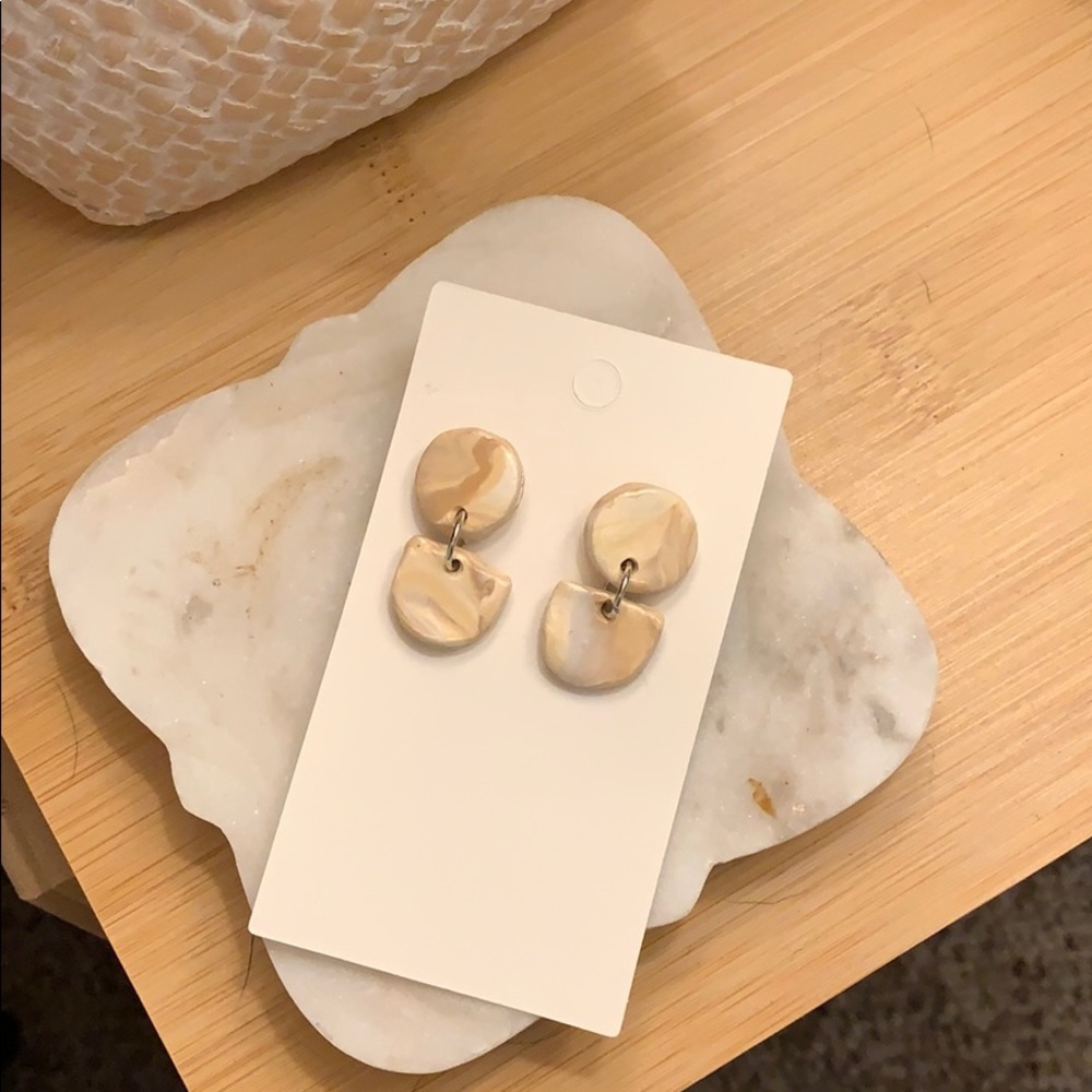 Boho Clay Earrings